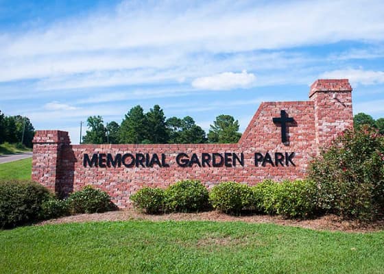 Memorial Garden Park Entrance